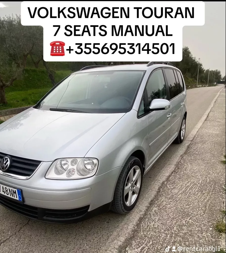 VOLKSWAGEN TOURAN(2)MANUAL (NO DEPOSIT)