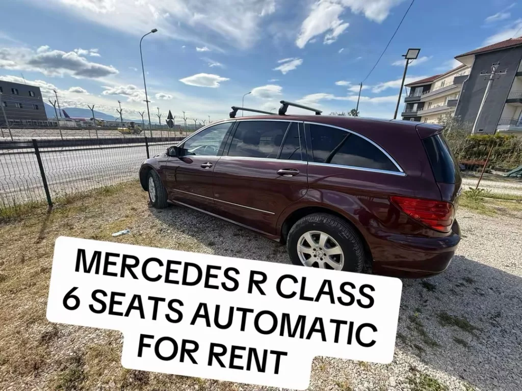 MERCEDES R CLASS 6 SEATS AUTOMATIC TRANSMISSION